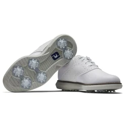 FootJoy Juniors Tradition Vit White New