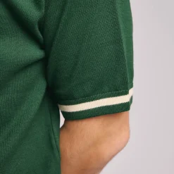 Local Rule Knit Polo Grön Green Online