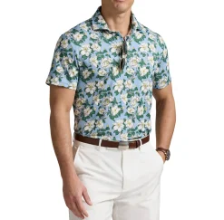 Ralph Lauren Knit-Polo LT WT Airflow AOP Georgia Rose Office