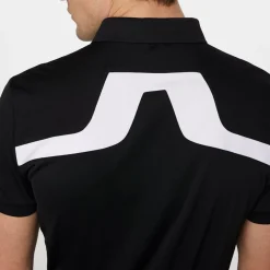 J.Lindeberg Kv Polo Svart Black Discount