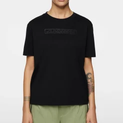 J.Lindeberg Laurel T-Shirt Svart Black Online