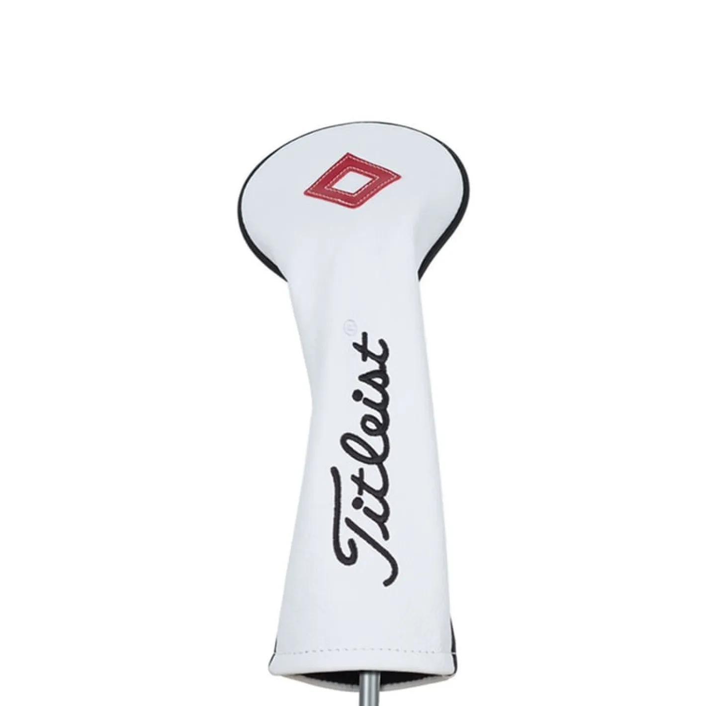 Titleist Leather Headcover Fairwaywood White New