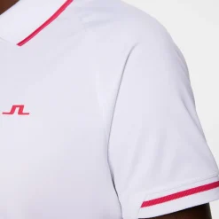 J.Lindeberg Lee Polo Vit White