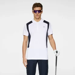 J.Lindeberg Legacy Polo Vit White Sale