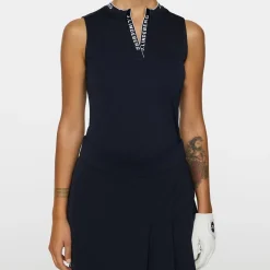 J.Lindeberg Leya Sleeveless Top Blå JL Navy Online