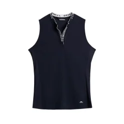 J.Lindeberg Leya Sleeveless Top Blå JL Navy Outlet