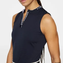 J.Lindeberg Leya Sleeveless Top Blå JL Navy Outlet