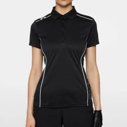 J.Lindeberg Leyla Polo Svart Black New