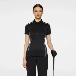 J.Lindeberg Leyla Polo Svart Black New