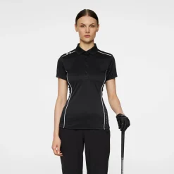J.Lindeberg Leyla Polo Svart Black New