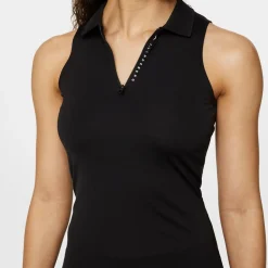 J.Lindeberg Leylo Sleeveless Top Svart Black Hot
