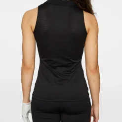 J.Lindeberg Leylo Sleeveless Top Svart Black Hot