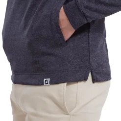 FootJoy Lightweight Hoodie Heather-Navy New