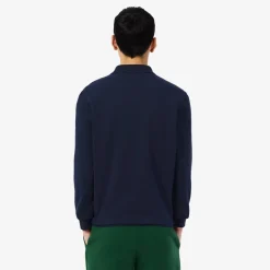 Lacoste Long Sleeve Blå Navy (166) Discount
