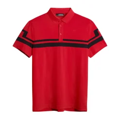 J.Lindeberg Mads Polo Barbados-Cherry Outlet