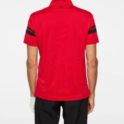 J.Lindeberg Mads Polo Barbados-Cherry Outlet