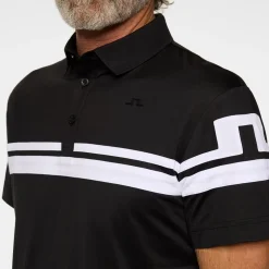 J.Lindeberg Mads Polo Svart Black Clearance