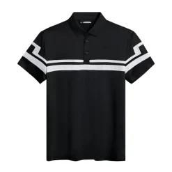 J.Lindeberg Mads Polo Svart Black Clearance