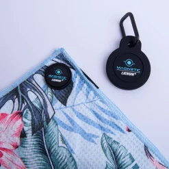 Lignum Magnetic Towel Vit Blå Rosa Vit/Blå/Rosa Best