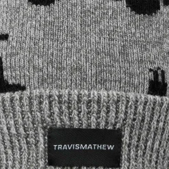 Travis Mathew Mapes Beanie Heather Grey Discount