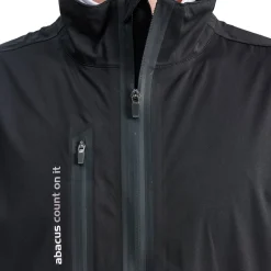 Abacus M Bounce Rainjacket Svart 600-Black Discount