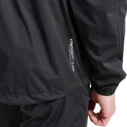Abacus M Bounce Rainjacket Svart 600-Black Discount