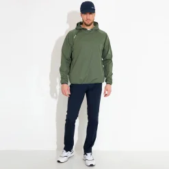 Abacus M Bounce Waterproof Hoodie Grön 517-Forest Clearance