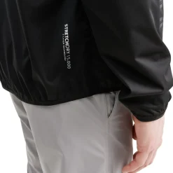 Abacus M Bounce Waterproof Hoodie Svart 600-Black Sale