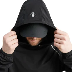 Abacus M Bounce Waterproof Hoodie Svart 600-Black Sale