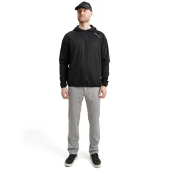 Abacus M Bounce Waterproof Hoodie Svart 600-Black Sale