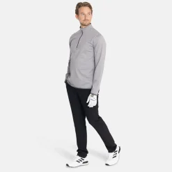 Abacus M Budock Midlayer Grå 702-Lt.Greymelange Online