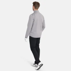 Abacus M Budock Midlayer Grå 702-Lt.Greymelange Online