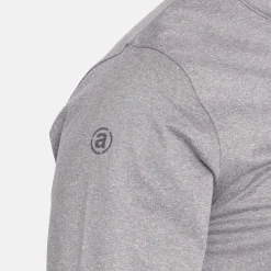 Abacus M Budock Midlayer Grå 702-Lt.Greymelange Online