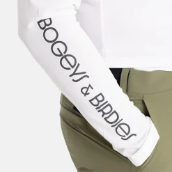 Bogeys & Birdies M First Layer LS Tee Vit White Discount