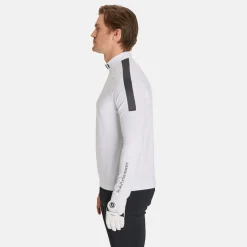 Peak Performance M Half Zip Baselayer White-Motion Grey- New