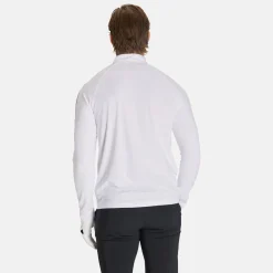 Peak Performance M Half Zip Baselayer White-Motion Grey- New
