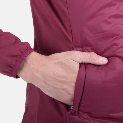 Bogeys & Birdies M Hybrid Padded Jkt Röd Burgundy Sale