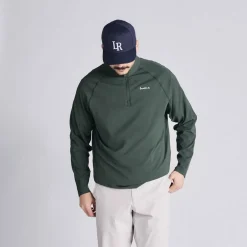 Local Rule Midlayer Q-Zip Deep Forrest Green Sale