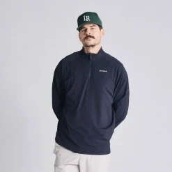 Local Rule Midlayer Q-Zip Blå Dark Navy Sale