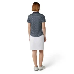 Callaway Mini Geo Floral Ss T Blå Peacoat Clearance