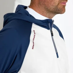 Abacus M Kingsbarns Hybrid Hoodie 311-Steelblue New
