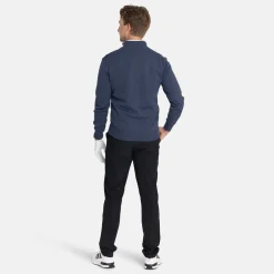 Abacus M Louth Knitted Windstopper 305-Navymelange Outlet