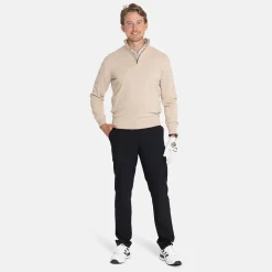 Abacus M Louth Knitted Windstopper 151-Sandmelange New