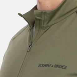 Bogeys & Birdies M Mid Layer LS Full-Zip Leaf Clover Green Sale