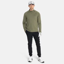 Bogeys & Birdies M Mid Layer LS Full-Zip Leaf Clover Green Sale