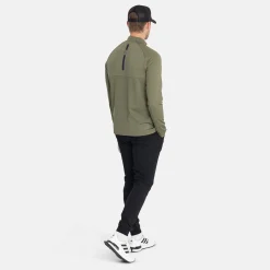 Bogeys & Birdies M Mid Layer LS Full-Zip Leaf Clover Green Sale