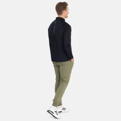 Bogeys & Birdies M Mid Layer LS Full-Zip Svart Black