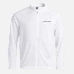 Bogeys & Birdies M Mid Layer LS Full-Zip Vit White Outlet