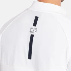 Bogeys & Birdies M Mid Layer LS Full-Zip Vit White Outlet