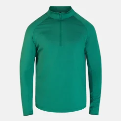 Bogeys & Birdies M Mid Layer LS Zip Racing Green